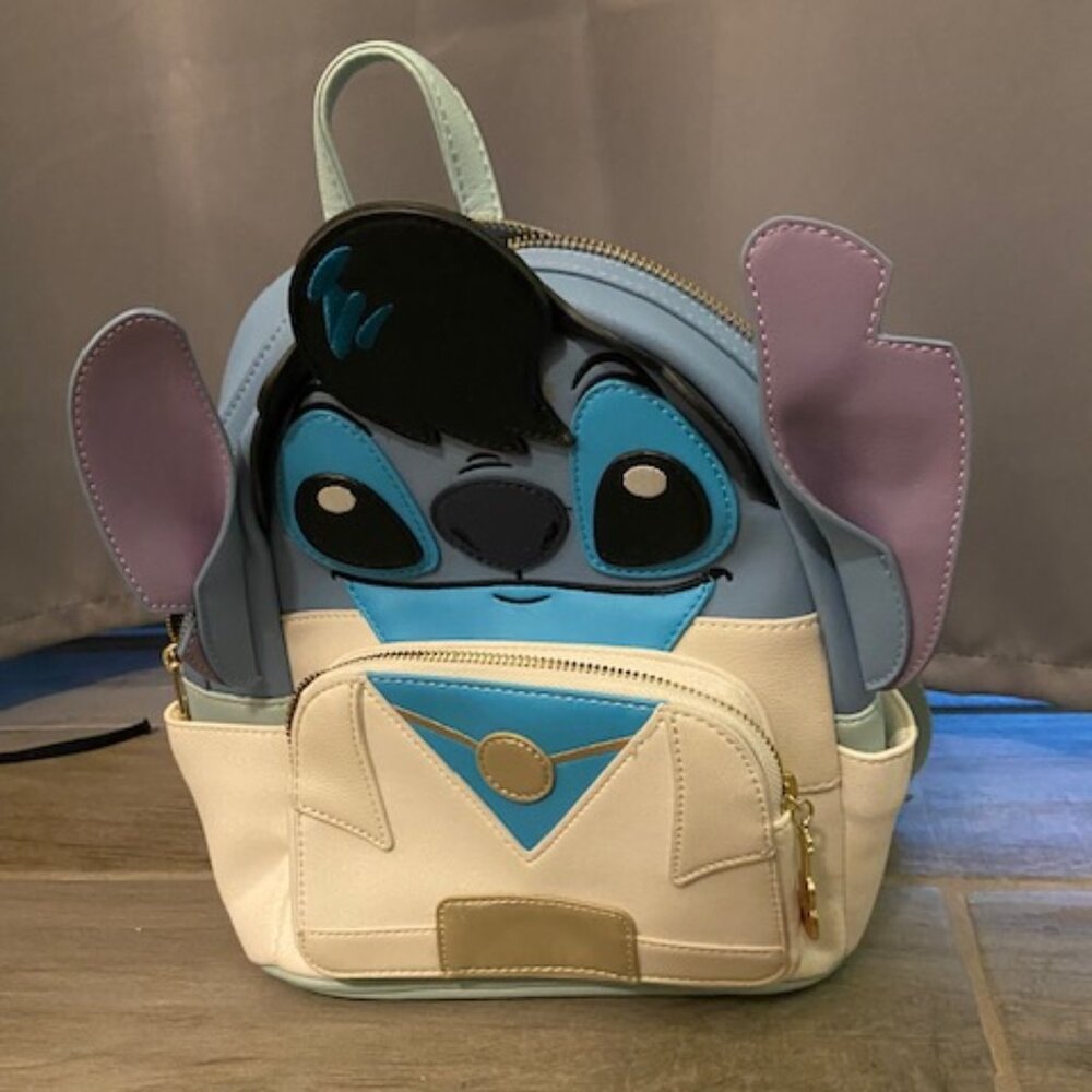 Elvis Stitch Loungefly Backpack Purse